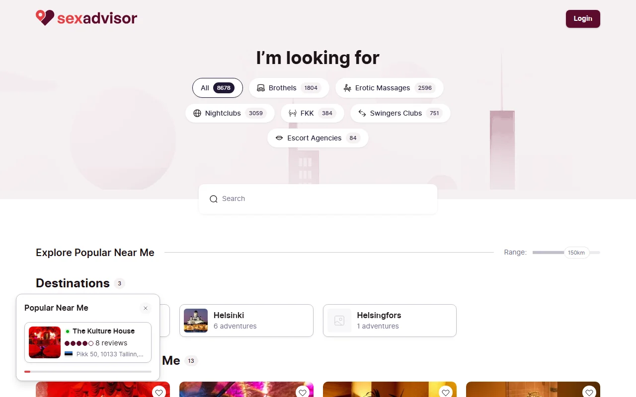 Screenshot of Sexadvisor